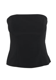 Pamme | Astra Straplez Korse Bluz Siyah