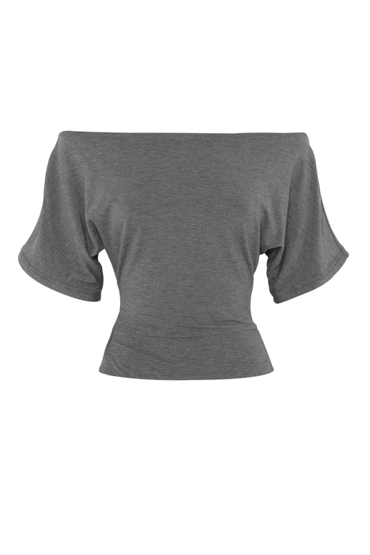 Pamme | Lorelei Oversize Büzgülü Bağcık Sırt Bluz